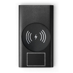 Tragbare batterie obere vorderseite