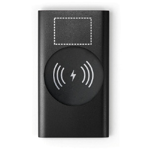 Tragbare batterie obere vorderseite