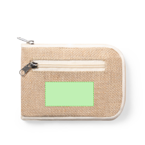 In dem gefalteten Beutel