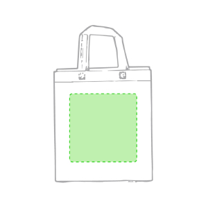 Konzentriert sich auf die Tasche