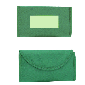 In dem gefalteten Beutel