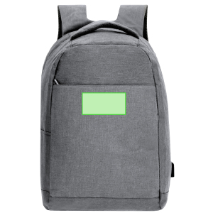 Vorderseite unter dem Reißverschluss