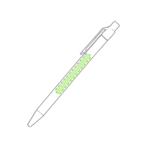 Ein Kugelschreiber Gesicht