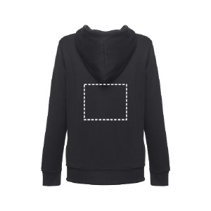 Jacke mit kapuze rückseite