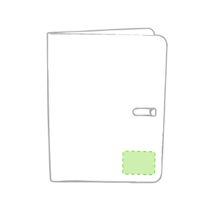 Auf der Abdeckung unten rechts