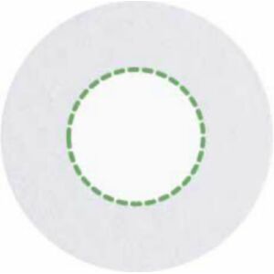 Auf der Metallplatte