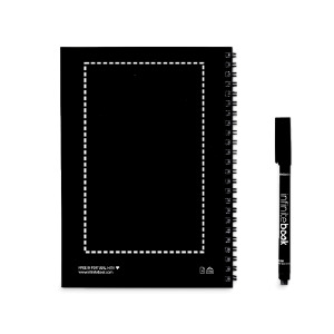 Notizbuch hinten