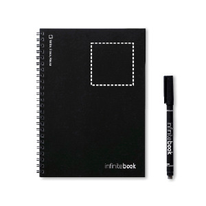 Notizbuch hinten