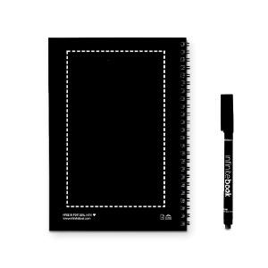 Notizbuch hinten