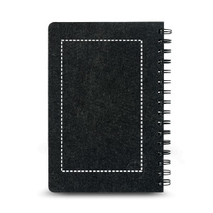 Notizbuch hinten