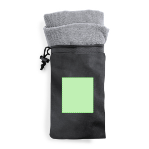 Konzentriert sich auf die Tasche
