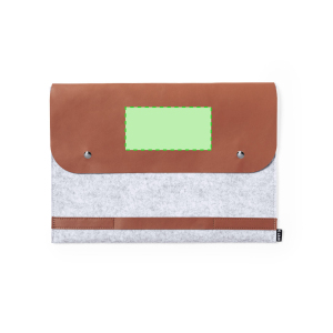 Zentriert auf der Klappe