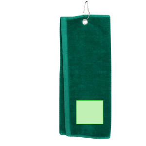 In einer Ecke des Tuches