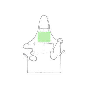 In die Brust zentriert