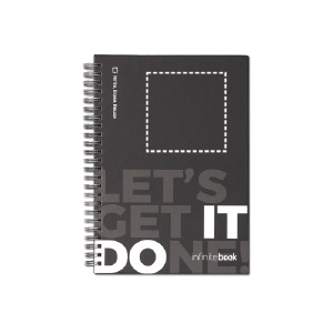 Notizbuch vorderseite oben