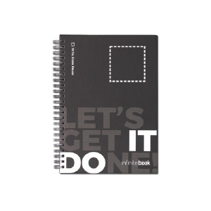 Notizbuch vorderseite oben