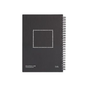 Notizbuch hinten