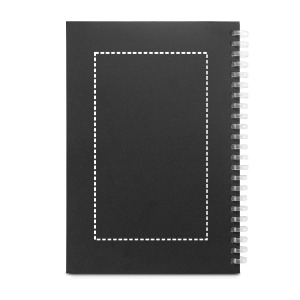 Notizbuch hinten