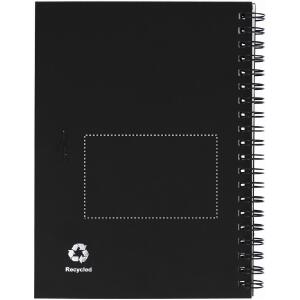 Druckposition Back notebook