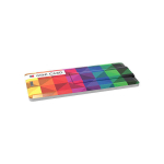 Kleine USB-Speicherkarte, Logo in Vollfarbe bedruckt als Messegeschenk farbe weiß