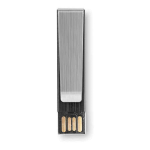 Praktischer USB-Stick mit bedruckbarem Metall-Clip günstig bestellen farbe schwarz