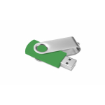 Drehbarer USB-Stick 3.0, mit Metallclip, in vielen Farben erhältlich farbe grün