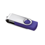Drehbarer USB-Stick 3.0, mit Metallclip, in vielen Farben erhältlich farbe violett