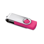 Drehbarer USB-Stick 3.0, mit Metallclip, in vielen Farben erhältlich farbe pink