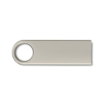 Eleganter USB-Stick aus Aluminium, ideal für Lasergravur farbe silber