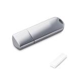 Minimalistischer USB-Stick aus Metall, ideal für Logogravur farbe silber