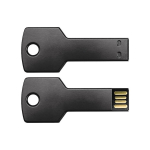 Bedruckter USB-Stick in Schlüsselform mit 3.0-Anschluss farbe schwarz