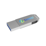 USB-Stick 3.0 als Werbemittel mit Typ-C-Anschluss bedrucken lassen farbe silber