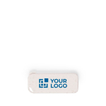 Rechteckiger ökologischer USB-Stick mit Weizenstrohgehäuse farbe natürliche farbe