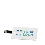 Günstige USB-Karte 3.0 mit Ihrem Bild in Vollfarbe bedrucken farbe weiß
