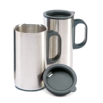 Set mit Thermoskanne farbe schwarz vierte Ansicht