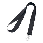 Lanyard für Firmen als Mitarbeitergeschenk bedrucken farbe schwarz
