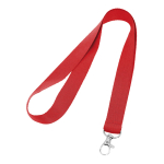 Lanyard für Firmen als Mitarbeitergeschenk bedrucken farbe rot