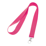 Lanyard für Firmen als Mitarbeitergeschenk bedrucken farbe rosa