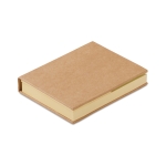 Notizblock MemoPad farbe beige zweite Ansicht