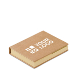 Notizblock MemoPad farbe beige Ansicht mit Druckbereich