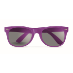 Sonnenbrille mit Ihrem Logo bedrucken, UV400-Schutz farbe violett zweite Ansicht