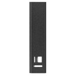Elegante Powerbank aus Aluminium günstig bedrucken lassen,  2.200 mAh farbe schwarz zweite Ansicht
