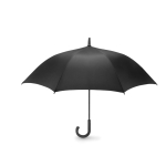 Windfester Regenschirm mit automatischer Öffnung aus Pongee 190T, Ø102 farbe schwarz