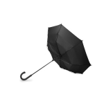 Windfester Regenschirm mit automatischer Öffnung aus Pongee 190T, Ø102 farbe schwarz vierte Ansicht