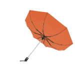 Windbeständiger faltbarer Automatik-Regenschirm, Ø 97 farbe orange