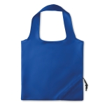 Faltbare Einkaufstasche aus 210D-Polyester, Strawberry farbe köngisblau