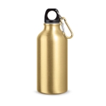 Kleine Aluminiumflasche in leuchtenden Farben 400ml farbe gold