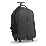 Bedruckbarer Trolley-Rucksack mit Laptopfach für Geschäftsleute, 15” farbe grau