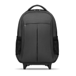 Bedruckbarer Trolley-Rucksack mit Laptopfach für Geschäftsleute, 15” farbe grau fünfte Ansicht