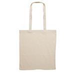 Günstige Baumwolltasche mit großer Tragekraft, 140 g/m2 farbe beige